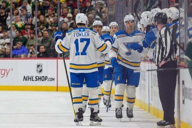Pavel Buchnevich's late winner puts Blues past Wild