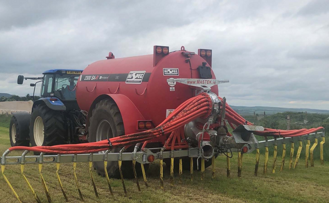 Worries constant rainfall will impact slurry spreading