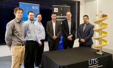  Members of the research alliance working on 3-D printing project for the mining industry. Photo: UTS