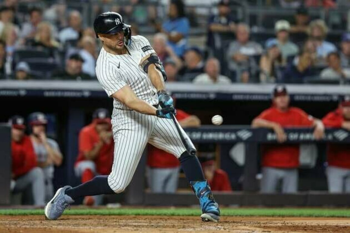 Giancarlo Stanton, Yankees shoot for sweep of Nationals