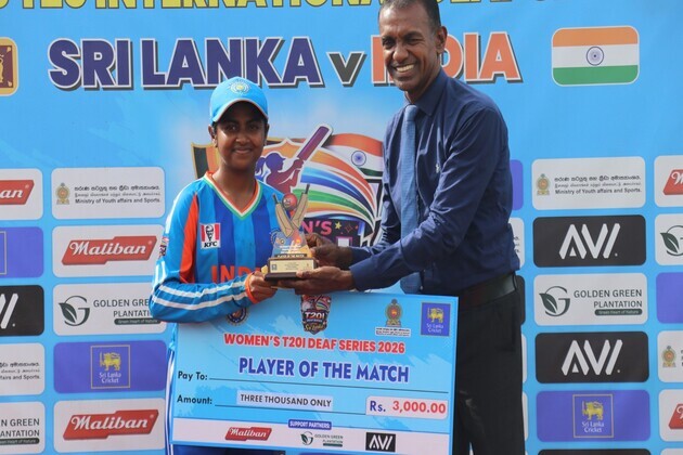 India Deaf Women's team scripts history with T20 series win