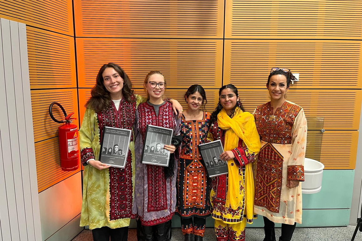 BASC Research Associate Aisha Baloch urges global action on Balochistan crisis at Human Rights Week 2025