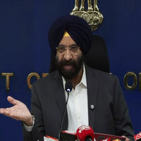 Delhi Minister Sirsa slams Kejriwal, alleges he "banned firecrackers to garner votes of a particular community"
