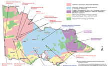 Victoria's critical minerals map.