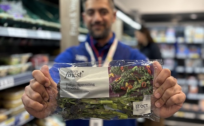 Broccoli from low carbon concept farm hits Tesco shelves this week