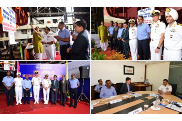 Keel laid for fourth ship in prestigious Next Generation Offshore Patrol Vessel programme