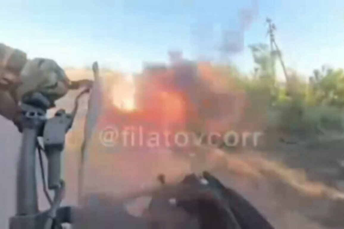 WATCH Russian war correspondent dodge Ukrainian suicide drone