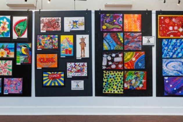Photos, Video &amp; 360- School Art Exhibit