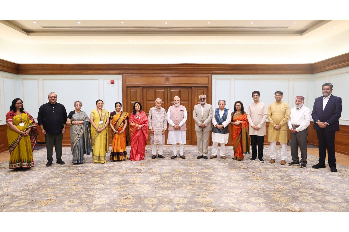 PM Modi discusses popularising Indian culture with IGNCA trustees