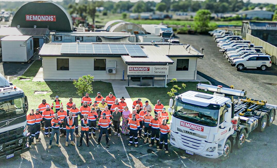 The Remondis Specialty Services team and Chinchilla site.