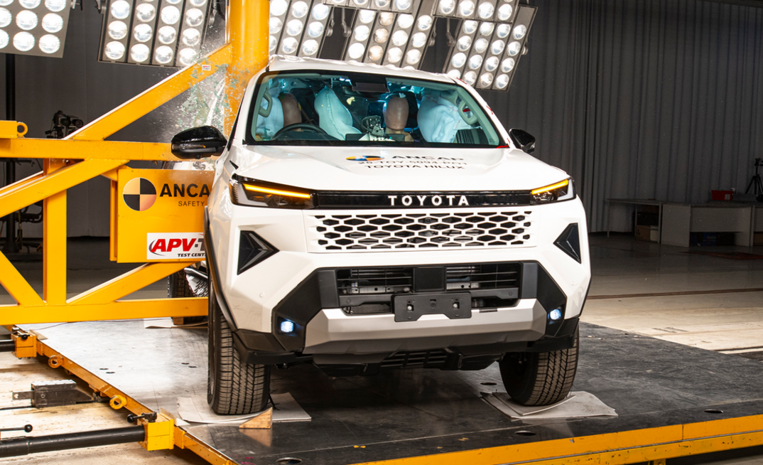 ANCAP conducts regular destructive tests to determine safety ratings for a range of vehicles, including utes.