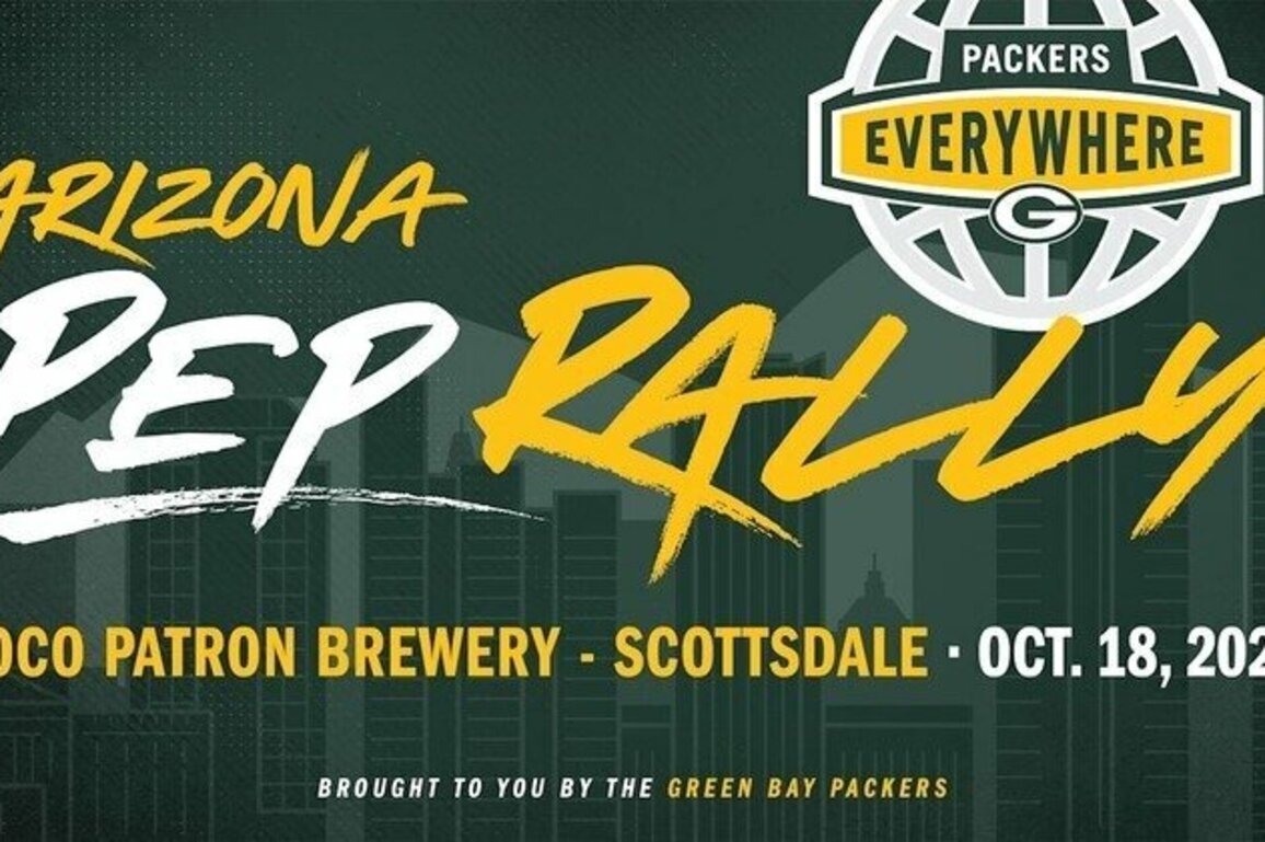 Packers Everywhere set to host free pep rally in Arizona