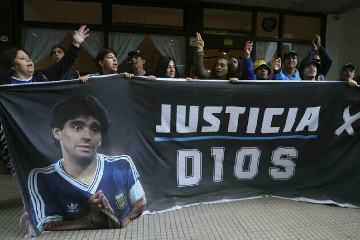 Argentina starts trial over death of football icon Diego Maradona