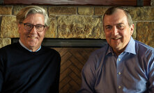 Barrick Gold chairman John Thornton (left) and CEO Mark Bristow