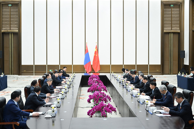CHINA-HAINAN-BOAO-DING XUEXIANG-MONGOLIA-MEETING (CN)