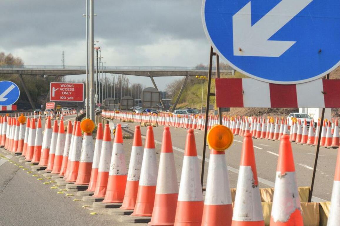 Major work on M8 between Glasgow and Edinburgh to begin  where and when