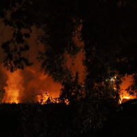 U.S.-LOS ANGELES-FIRE
