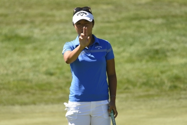 Ko leads U.S. Womens Open with birdie on 18