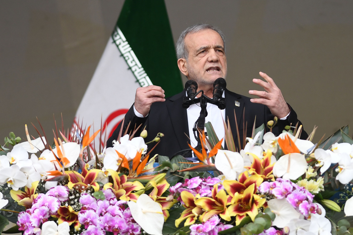 IRAN-TEHRAN-PRESIDENT-SPEECH-NON-NUCLEAR WEAPON
