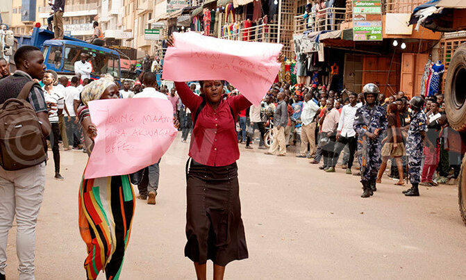 Traders' protest enters day two Traders' protest enters day two