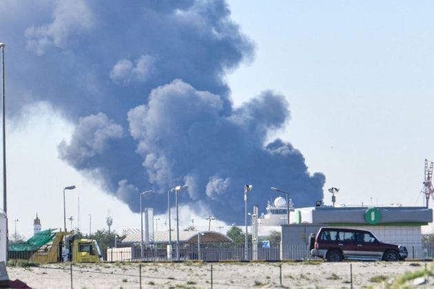 Kuwait airport, tanker off Qatar bombed by Iran