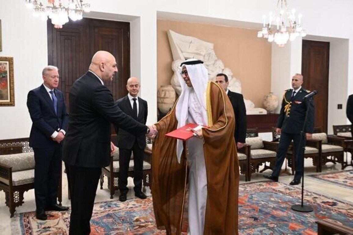 UAE Ambassador presents credentials to President of Lebanon