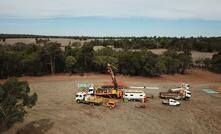Drilling at Julimar, northeast of Perth in Western Australia