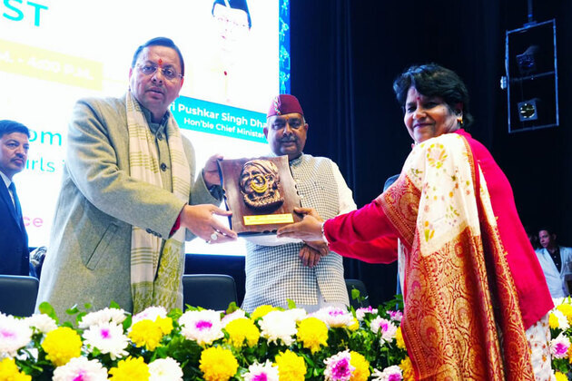 CM Dhami participates in 'She for STEM Uttarakhand' workshop