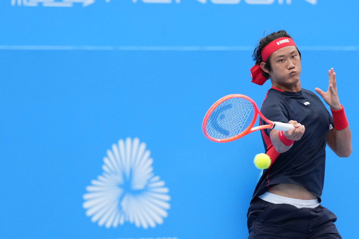 (SP)CHINA-15TH NATIONAL GAMES-TENNIS-MEN'S SINGLES (CN)