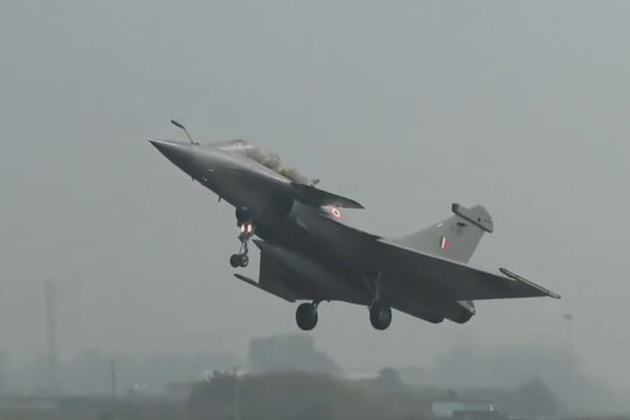 Air Chief Marshal AP Singh takes to skies in Rafale over Ambala, accompanies President's sortie