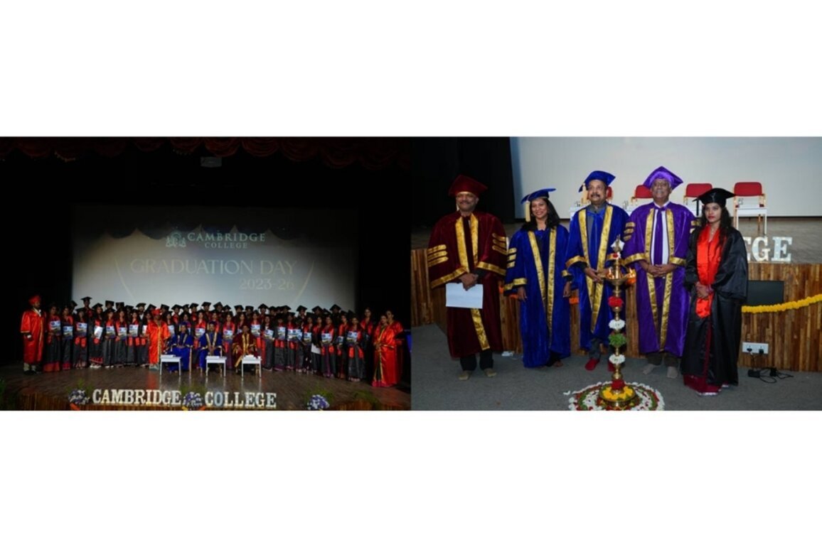 'Be Skill Oriented and Society Ready': Chairman Shri D.K. Mohan Sets Vision at Cambridge College Graduation 2026