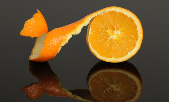 Is orange peel as healthy as the fruit inside? Is orange peel as healthy as the fruit inside?
