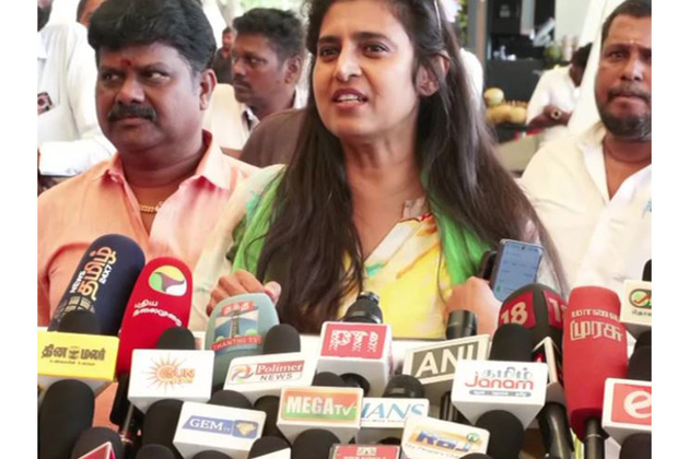 "Give him some time": Actress Kasthuri Shankar backs Vijay-led government amid criticism from DMK