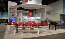 MTG's booth at MINExpo 2016