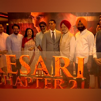 Union Minister Hardeep Singh Puri, Delhi Minister Manjinder Sirsa attend screening of Akshay Kumar's Kesari Chapter 2 in Delhi