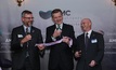  Mark Chesher, Peter Tesch and Patrick Smith officially opened the new office