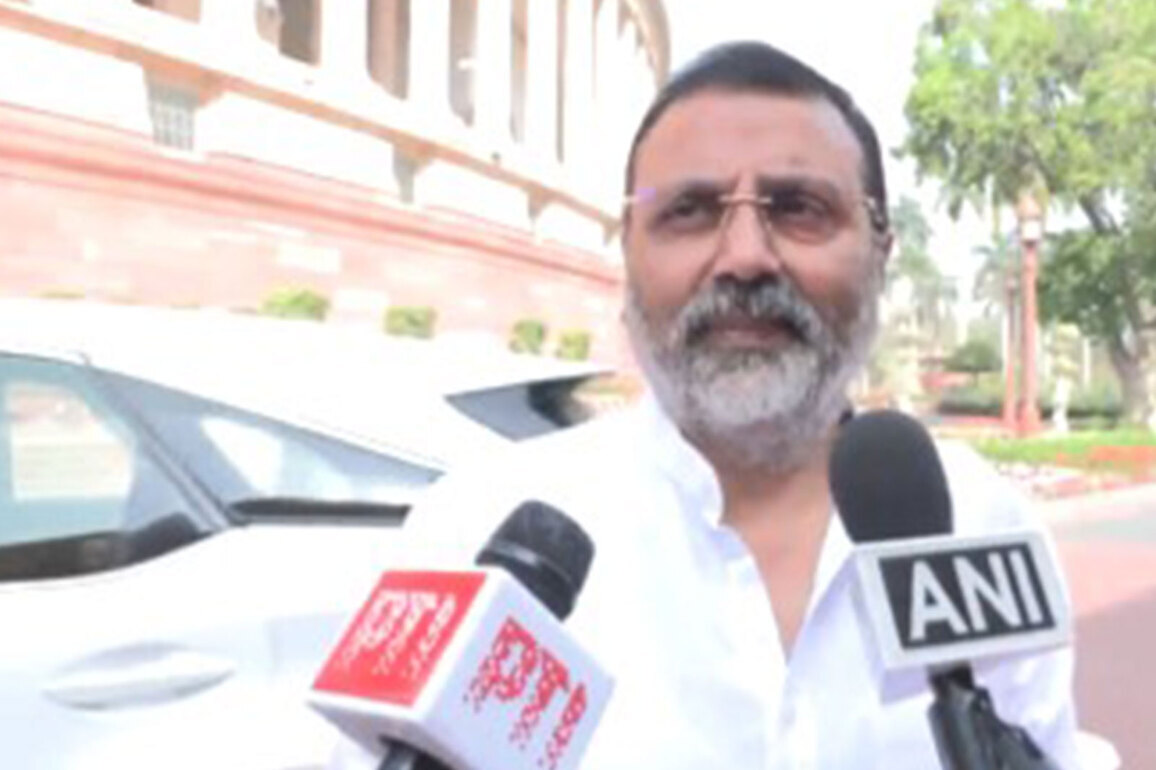 "Which things were implemented by them": Nishikant Dubey challenges Congress to show development records from 1974 to 2014