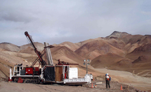 Drilling at the Yaxtché deposit in Salta, Argentina