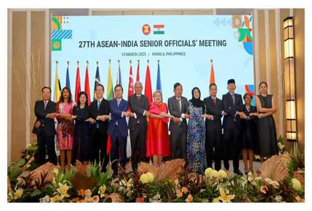 27th ASEAN-India Senior Officials' Meeting reviews strategic partnership, trade, and regional cooperation