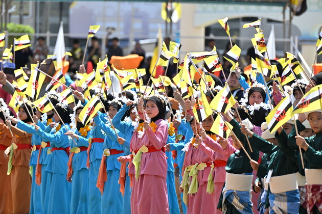 BRUNEI-BANDAR SERI BEGAWAN-NATIONAL DAY PARADE