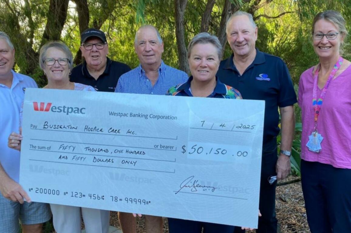 22nd Gail Kearney Memorial Golf Day raises $50,000 for Busselton Hospice Care