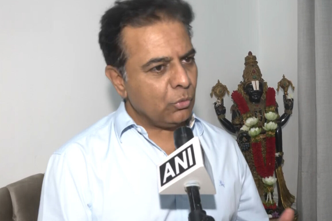 KTR urges people to 'question Revanth Reddy's incompetent governance' in local polls