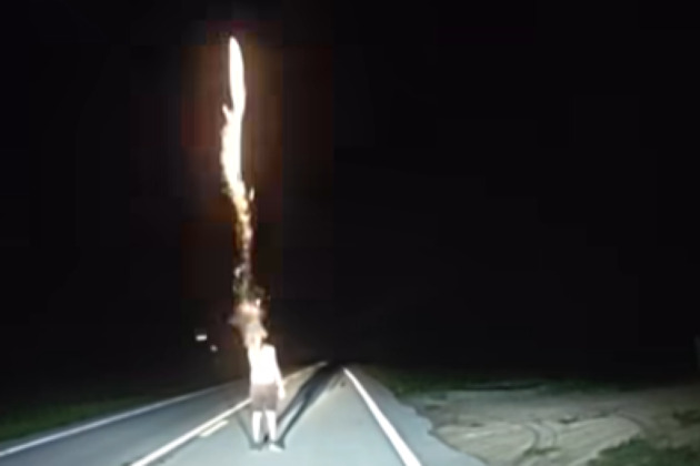 Florida man arrested after shooting flare gun at deputy, taking off his pants