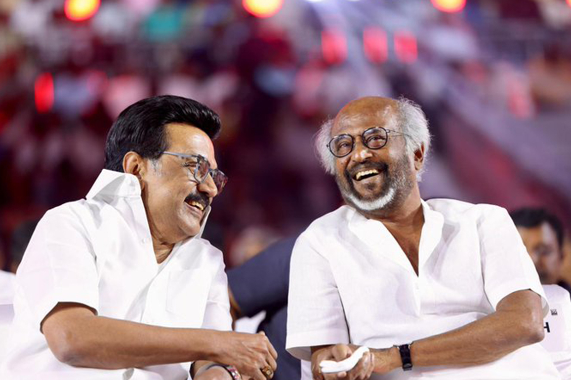 "From six to sixty, captivating for half a century...": Tamil Nadu CM MK Stalin sends warm birthday wishes to Rajinikanth