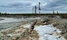  Azimuth Exploration's Elmer-Patwon outcrop in the James Bay region of Quebec, Canada