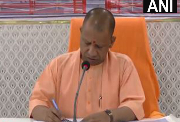 UP: CM Yogi reviews navratri arrangements at Pateshwari Devi Temple in Balrampur