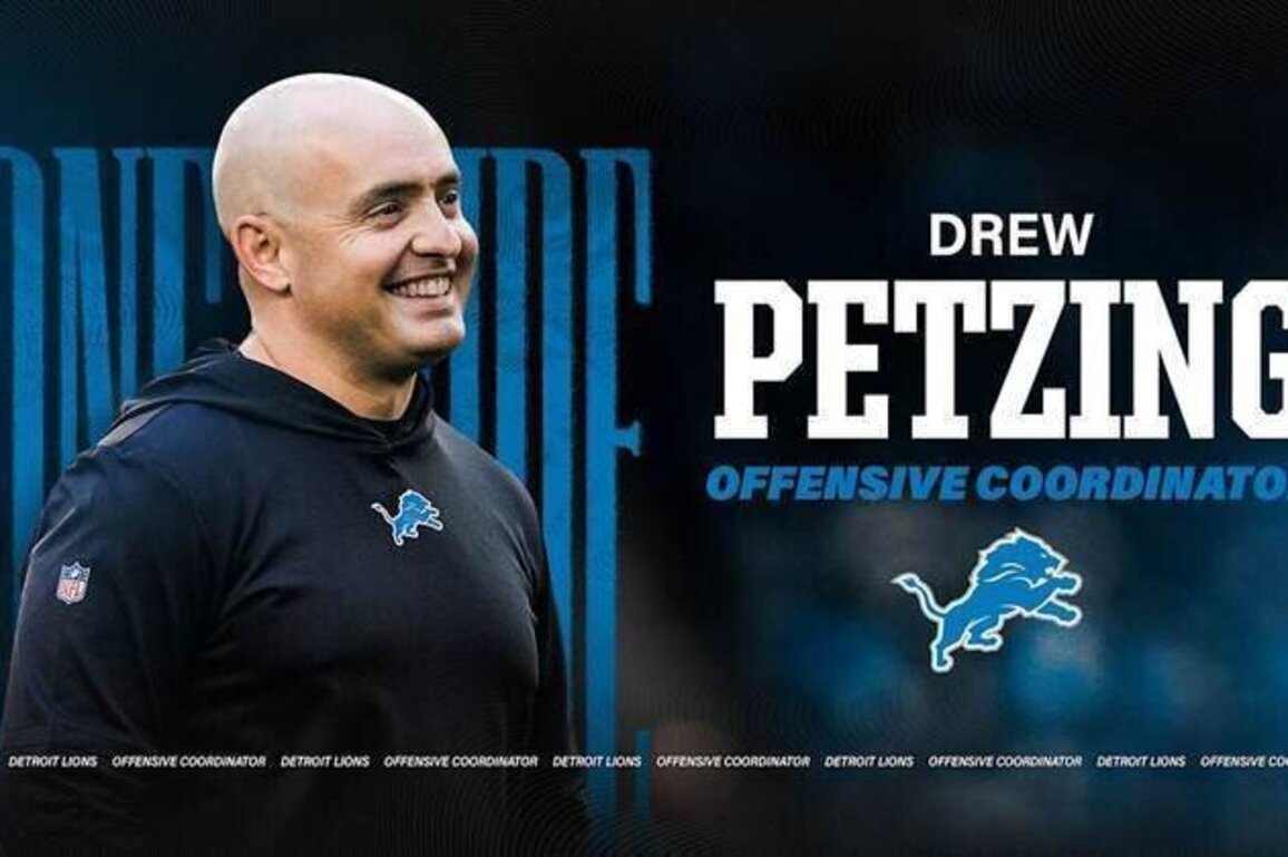 Lions hire Drew Petzing as offensive coordinator