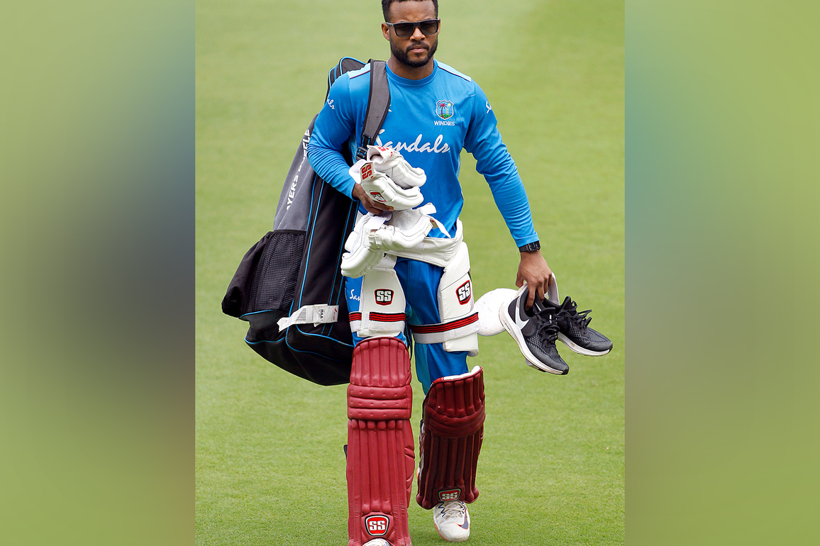 Shai Hope's century help West Indies to fightback against New Zealand in first Test
