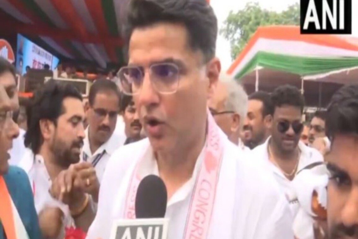 "We will take 'vote chor, gaddi chhod' campaign forward across the entire state": Sachin Pilot in Chhattisgarh