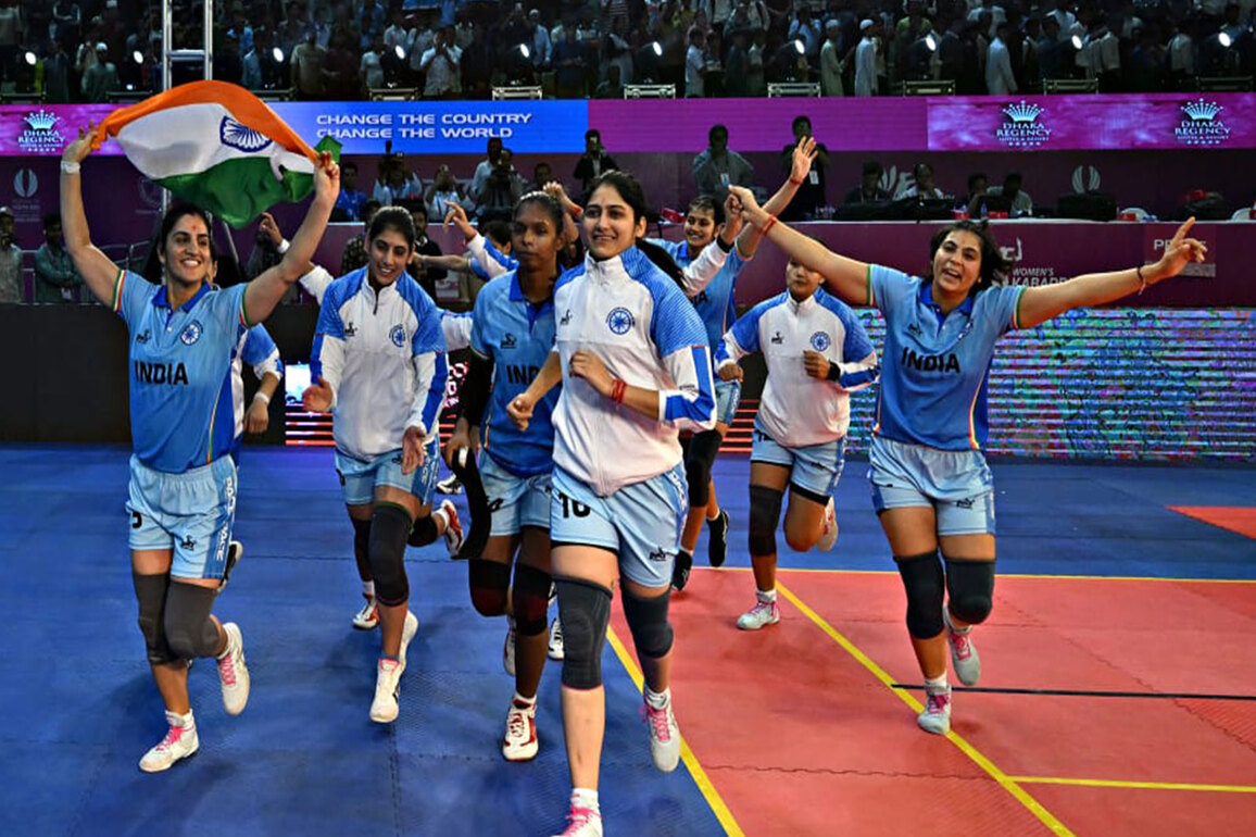 India women's team win second-straight Kabaddi World Cup in dominating fashion